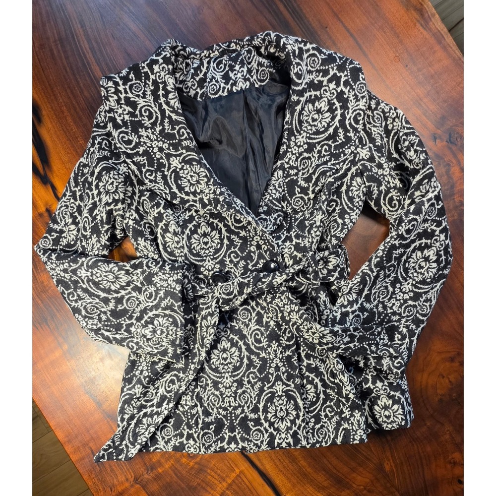 Damask Print Wool Bohemian Indie Sleaze Resort Wear Fashiongram